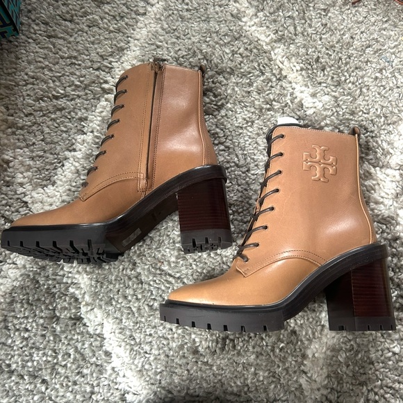Tory Burch Double T Lug Boot - Picture 2 of 6